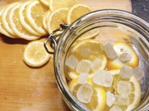 レモンシロップ 氷砂糖