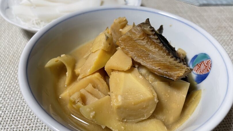 新潟の郷土料理　筍と身欠きにしんの煮物