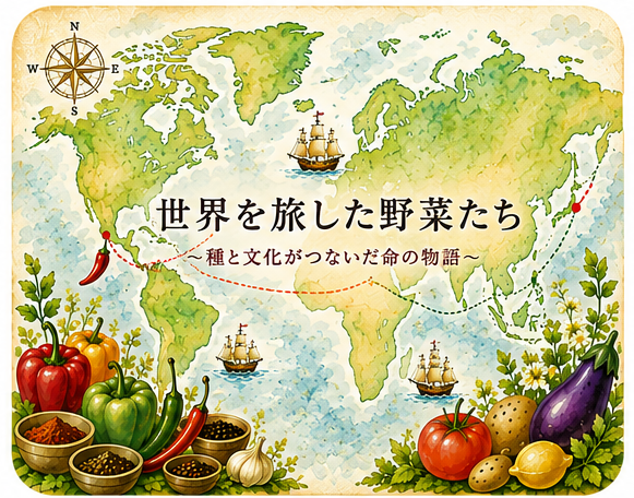 世界を旅した野菜たち