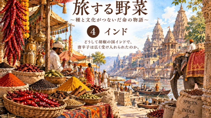 旅する野菜_唐辛子_インド
