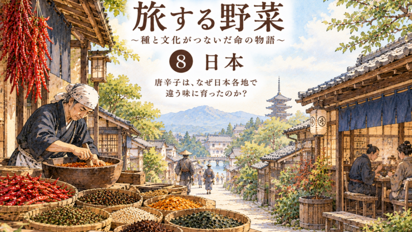 旅する野菜_唐辛子_日本